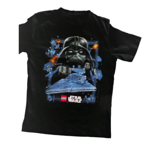 Lego. Star Wars Other - Lego Star Wars Kids Children Boys Black Short Sleeve T-Shirt Darth Vader